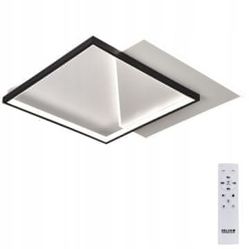 DE Moderna črna LED viseča svetilka PLAFON v 3 barvah za spalnico/dnevno sobo