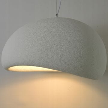 Viseča svetilka lestenec PLAFON siva 40 cm moderna za dnevno sobo spalnico v loftu