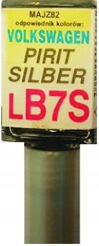 VW LB7S PIRITSILBER AVTOBARVNI BARVNI LAK ZA LAKIRANJE STRASK 10 ML ARASYSTEM