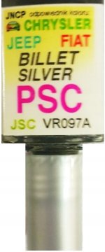 BARVA ZA LAKIRANJE Z OKVIROM CHRYSLER JEEP FIAT PSC BILLET SILVER VISION 10 ML ARA