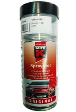 VW AUDI LC9X TEMNO ČRN AVTOMOBILSKI SPREJ ZA RESTAVRACIJO LAKOV 150 ML AUTO K