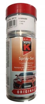 VW AUDI SEAT LP3G FLASHROT AVTOMOBILSKI SPREJ ZA RESTAVRACIJO LAKOV 150 ML AUTO K