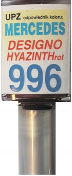 MERCEDES 996 HYAZINTHROT CAR PAINT SCRATCH CONTACT 10 ML ARASYSTEM