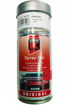 VW AUDI LY7M ALUSILBER AVTOMOBILSKI LAK V SPREJU 150 ML AUTO K