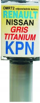 RENAULT NISSAN KPN GRIS TITANIUM AVTOMOBILSKI LAK ZA POPRAVILO PRASK 10 ML