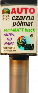 POPRAVILO PRASK NA AVTOLAKU ČRNO POLMAT ARASYSTEM 10 ML