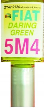 FIAT 5M4 DARING GREEN AVTOBALSKI LAK ZA POPRAVILO PRASK 10 ML ARASYSTEM