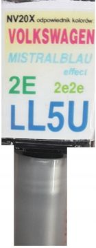 VW LL5U 2E2E MISTRALBLAU SISTEM ZA POPRAVILO PRASK NA AVTOMOBILU
