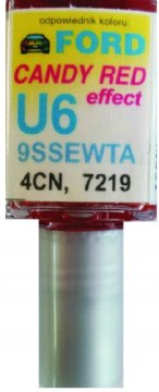 FORD U6 9SSEWTA SREDSTVO ZA POPRAVILO PRASK V AVTOMOBILU CANDY RED 10 ML ARA