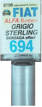 POPRAVILO PRASK NA BARVI ZA FIAT 694 GRIGIO STERLING