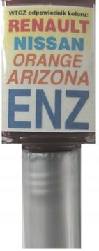 RENAULT DACIA ENZ ORANŽNA ARIZONA AVTOBARVA ZA PRASKE 10 ML