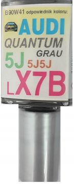 AUDI LX7B 5J KVANTUM SIVA AVTOBARVA ZA PRASKE 10 ML ARASYSTEM