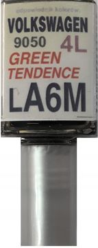 VW LA6M 4L 9050 GREEN TENDENCE AVTOMOBILSKI POPRAVEK LAKIRANJA ARA