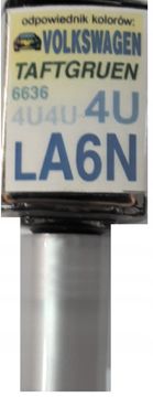 VW LA6N 4U 6636 TAFTGRUEN BARVA ZA POPRAVILO PRASK
