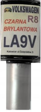 VW LA9V R8 BRILLANTSCHWARTZ LAKIRANJE S PRASKAMI