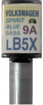 VW LB5X 9A POPRAVILO PRASK NA AVTOMOBILU V DUHOVITNI MODRI BARVI ARA
