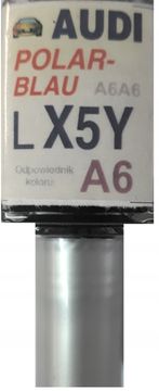 AUDI LX5Y A6 POLARBLAU AVTOBARVA ZA PRASKE 10 ML ARASYSTEM