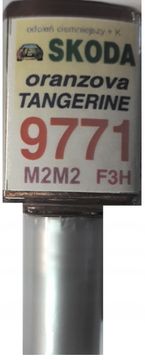 ŠKODA 9771 F3H M2 ORANŽNO-MANDARINASTA POPRAVEK BARVE