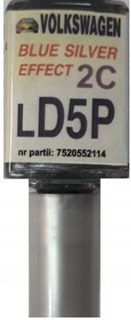 VW LD5P 2C MODRO SREBRNA POPRAVILO PRASK NA AVTOMOBILU ARA