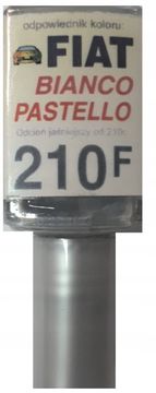 BARVA ZA POPRAVILO PRASK FIAT 210F BIANCO PASTELLO