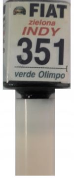 POPRAVILO OPRASK NA BARVI FIAT 351 VERDE INDY/OLIMPO