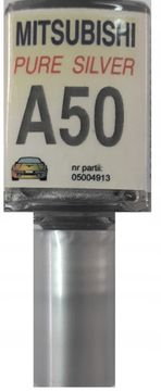 MITSUBISHI A50 ČISTO SREBRNA AVTOBARVA ZA PRASKE 10 ML ARA