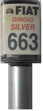 FIAT 663 GRIGIO SILVER AVTOBARVA PROTI PRASKAM 10 ML ARASYSTEM