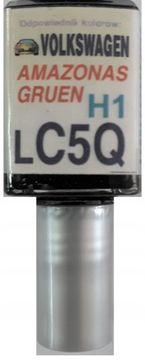 VW LC5Q H1 AMAZONASGRUEN BARVA S PRASKAMI