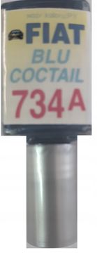 POPRAVILO PRASK NA BARVI AVTOMOBILA FIAT 734A BLU COCTAIL ARA