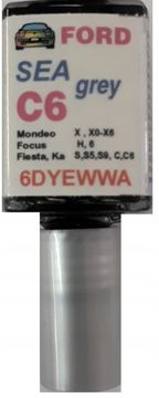 FORD SEA GREY C6 AVTOBALSKI LAK ZA POPRAVILO PRASK 10 ML ARASYSTEM