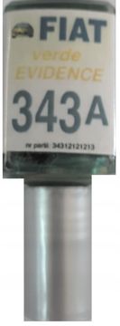 POPRAVILO PRASK NA BARVI ZA FIAT 343A VERDE EVIDENCE