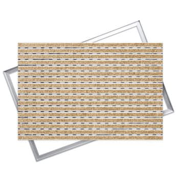 Ente ALUMINIJASTA PREDPRTILNICA: 90x60, 17 mm Z OKVIRJEM