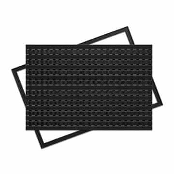 Ente ČRNI VRATAR Combi Standard 17 ŠČETKA-GUMA OKVIR 90x60