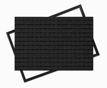 Ente PREMIUM ALUMINIJASTA PREDPRIROČNIKA Z ČRNIMI ROČAJI: 100x60, 12 mm Z OKVIRJEM