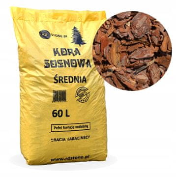 One Borovo lubje sortirano SREDNJE 60 l presejano