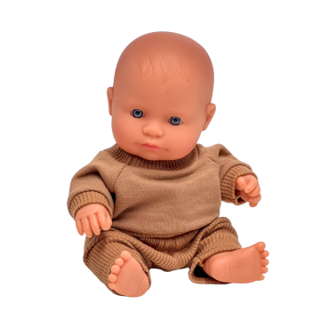MINILAND 21 cm evropska lutka + komplet oblačil Przytullale