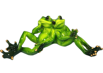 FIGURA DVA ŽABJA PRIJATELJA ŽABA 8x23x8cm