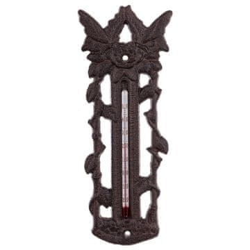 LITOGELEZNI STENSKI TERMOMETER 25,5 CM