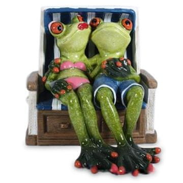 FIGURA PAR ŽAB NA PISALNEM STOLU