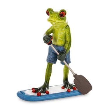 FIGURA - ŽABA NA PLOŠČI ZA SUPER 15,5 CM