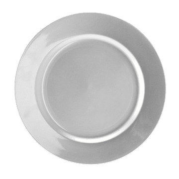 OKROGLI PODSTAVEK 33 x 33 x 2 CM SREBRNA