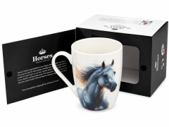 PORCELANSKA SKODELICA HORSES 350 ML