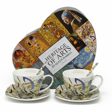 KOMPLET 2 SKODELIC UMETNIŠKA GALERIJA KANDINSKI 250 ml