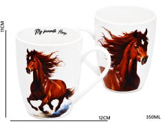 PORCELANSKA SKODELICA HORSES 350 ML