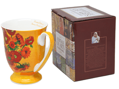 Porcelanasta skodelica Vincent van Gogh Sončnice, luksuzno darilo