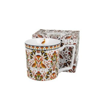 Duo Porcelanasta skodelica XXL 750 ml HERON CZAPLA - geometrijska