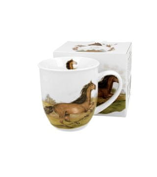 Duo 400 ml Porcelanski vrček z motivom zalivskega konja - Živalski svet