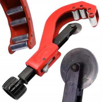 Kraft&Dele Rezalnik cevi za PVC PP PE PEX cevi 3-64 mm, rezilo iz kaljenega jekla