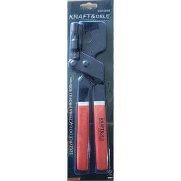 Kraft&Dele KLEŠČE ZA STISKANJE ZA SPAJANJE PLOČEVINSKIH PROFILOV IN MAVRKO-KARTONSKIH PLOŠČ KD10598 300 MM