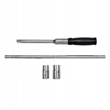 Kraft&Dele ZLOŽLJIVI KLJUČ ZA KOLESA S 4 NASTAVKI, ETUI 17-19 MM 21-23 MM KD10669